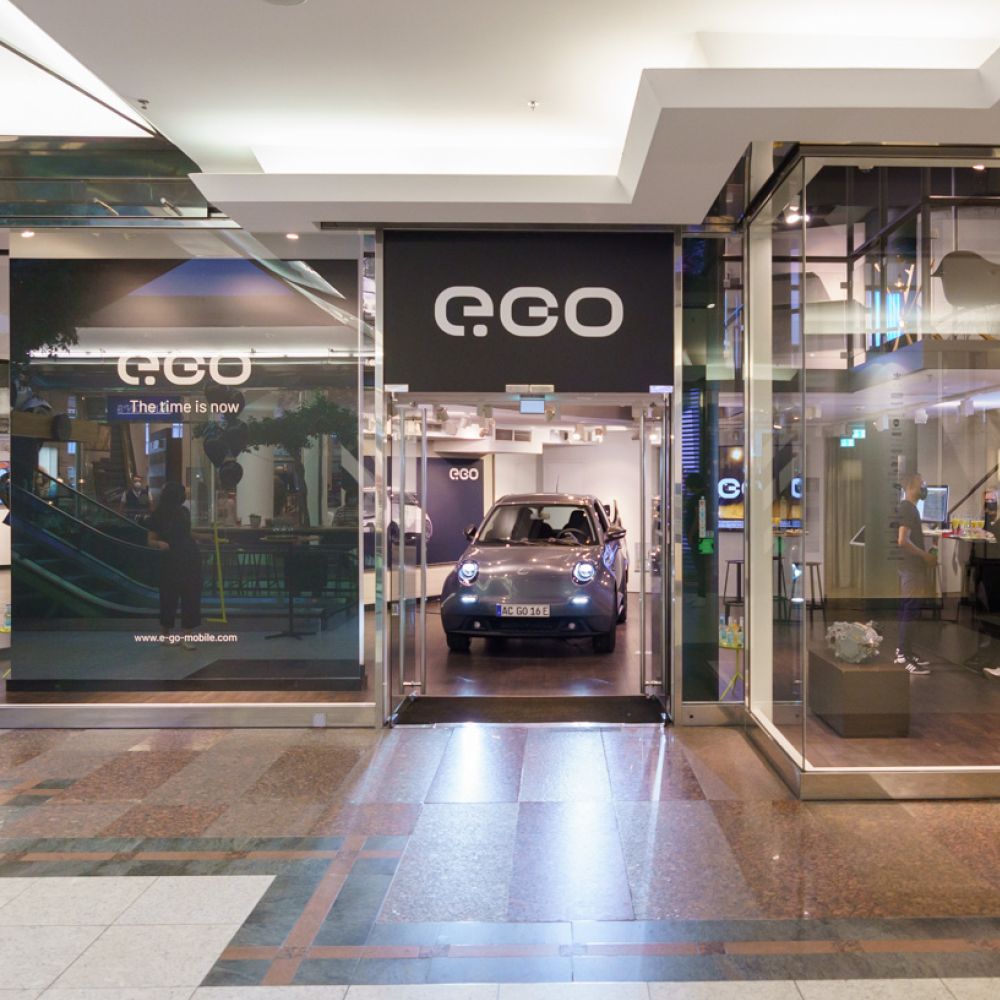 e.GO Brand Store Düsseldorf
