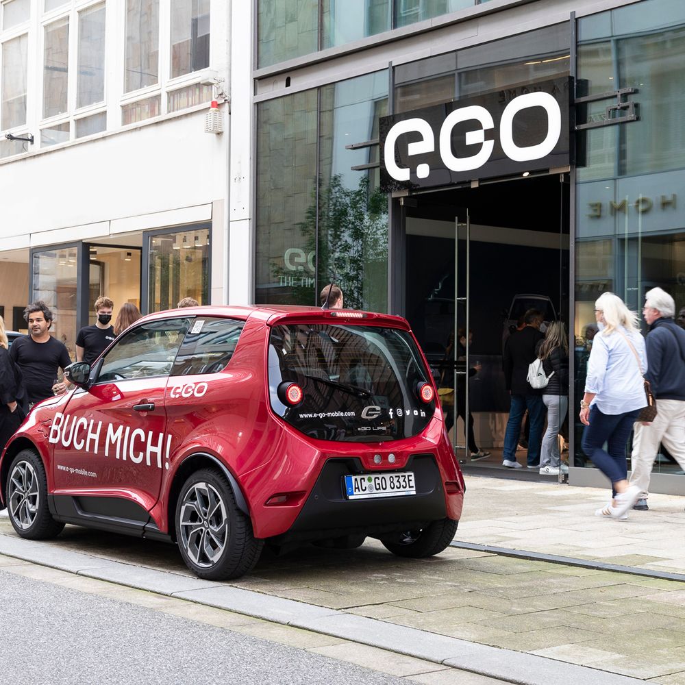 e.GO Brand Store Hamburg